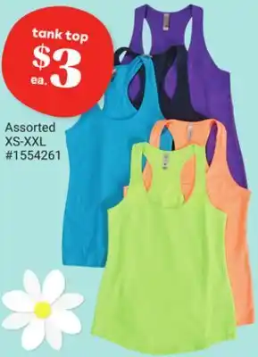 Giant Tiger tank top offer