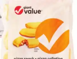 Giant Tiger Giant Value panzerotti or pizza snacks offer