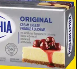 Giant Tiger Philadelphia cream cheese offer