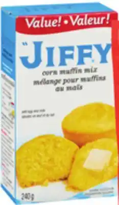 Giant Tiger Jiffy crust or muffin mix offer