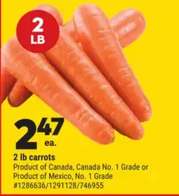 Giant Tiger Carrots offer