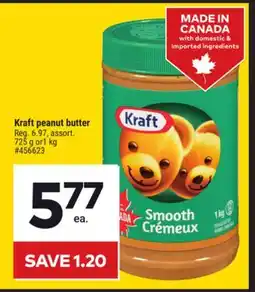 Giant Tiger Kraft Peanut butter offer