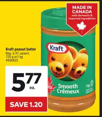 Giant Tiger Kraft Peanut butter offer