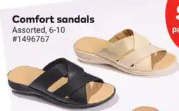 Giant Tiger Comfort sandals offer