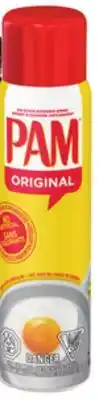 Giant Tiger Pam cooking spray offer
