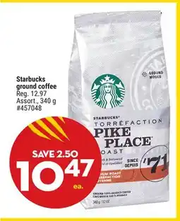 Giant Tiger Starbucks ground coffee offer