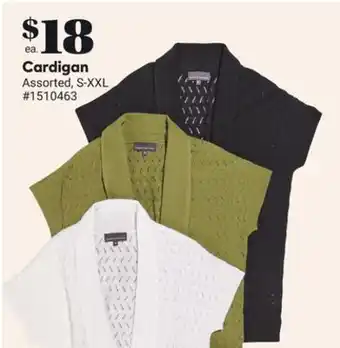 Giant Tiger Cardigan offer
