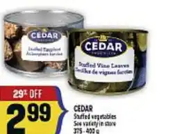 Marché Adonis CEDAR offer