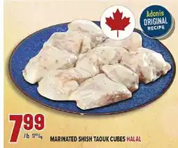 Marché Adonis MARINATED SHISH TAOUK CUBES HALAL offer