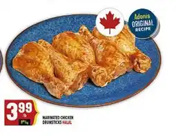 Marché Adonis MARINATED CHICKEN DRUMSTICK HALAL offer
