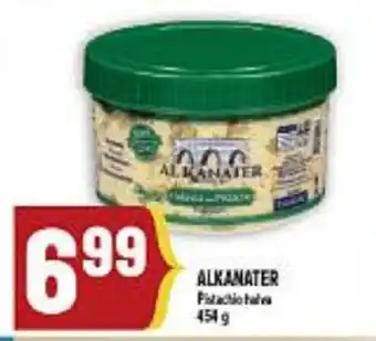 Marché Adonis ALKANATER Pistachio halva offer