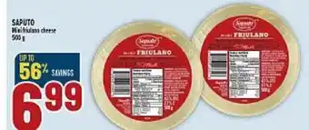 Marché Adonis SAPUTO CHEESE offer