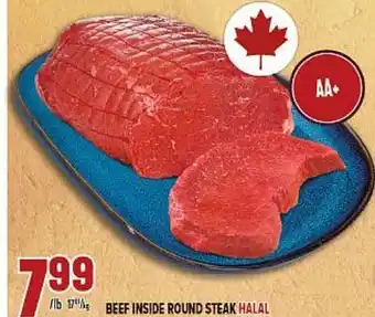 Marché Adonis BEEF INSIDE ROUND STEAK offer