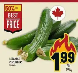 Marché Adonis LEBANESE CUCUMBERS offer