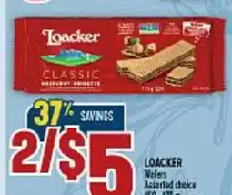 Marché Adonis Loacker Wafer offer