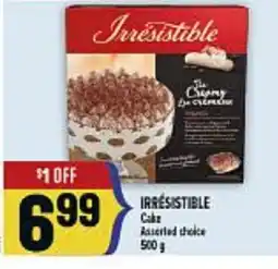 Marché Adonis IRRÉSISTIBLE Cake offer