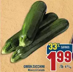 Marché Adonis GREEN ZUCCHINI offer