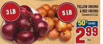 Marché Adonis YELLOW ONIONS & RED ONIONS offer