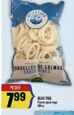 Marché Adonis BLUE TIDE Frozen Squid rings offer