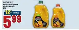Marché Adonis IRRÉSISTIBLE Refrigerated Orange Juice offer