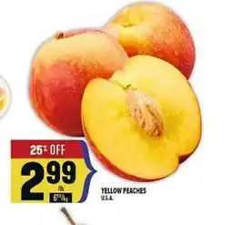 Marché Adonis YELLOW PEACHES offer