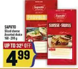 Marché Adonis SAPUTO Sliced Cheese offer