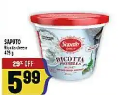 Marché Adonis SAPUTO RICOTTA CHEESE offer