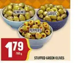 Marché Adonis STUFFED GREEN OLIVES offer