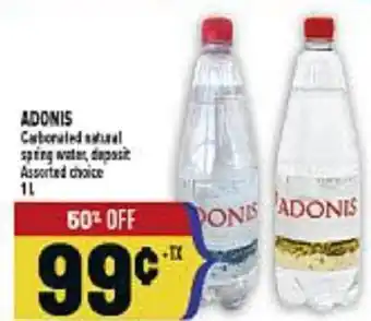 Marché Adonis Adonis Carbonated natural spring water offer