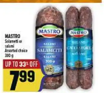 Marché Adonis MASTRO Salarreti or salari offer