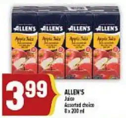Marché Adonis Allen's Juice offer