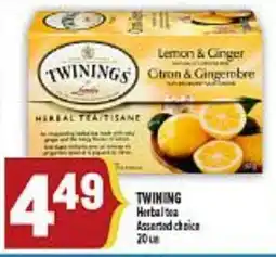 Marché Adonis TWININGS Herbal Tea offer
