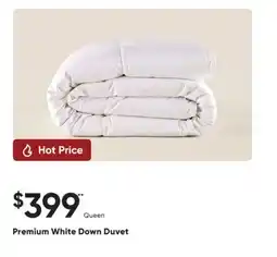 Sleep Country Premium White Down Duvet offer