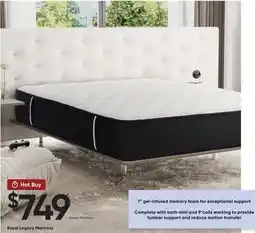 Sleep Country Royal Legacy Mattress offer