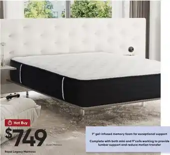 Sleep Country Royal Legacy Mattress offer