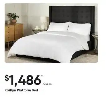 Sleep Country Kaitlyn Platform Bed offer