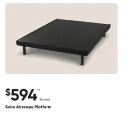 Sleep Country Soho Airscape Platform offer