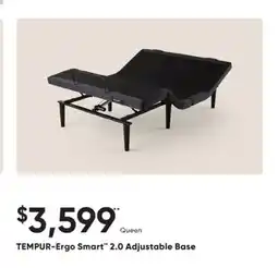 Sleep Country TEMPUR-Ergo Smart 2.0 Adjustable Base offer