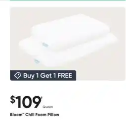 Sleep Country Bloom Chill Foam Pillow offer