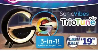 Showcase SonicVibes TrioTune FLASH 3-in-1! offer