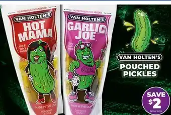 Showcase VAN HOLTEN'S POUCHED PICKLES offer