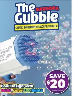 Showcase The BAZOOKA Gubble offer
