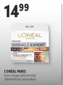 Familiprix L'ORÉAL PARIS, Selected facial care products offer