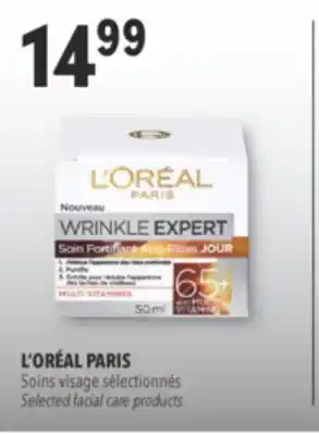 Familiprix L'ORÉAL PARIS, Selected facial care products offer