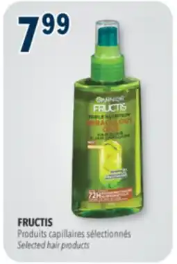 Familiprix FRUCTIS, Selected hair products offer