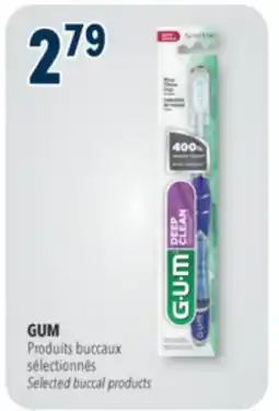 Familiprix GUM, Selected buccal products offer