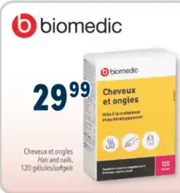 Familiprix BIOMEDIC, Hair and nails, 120 softgels offer