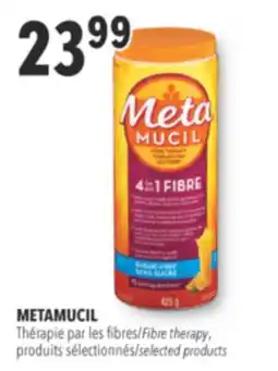 Familiprix METAMUCIL, Fibre therapy, selected products offer