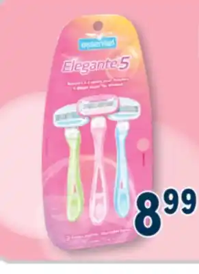 Familiprix ESSENTIEL, Selected disposable razors offer