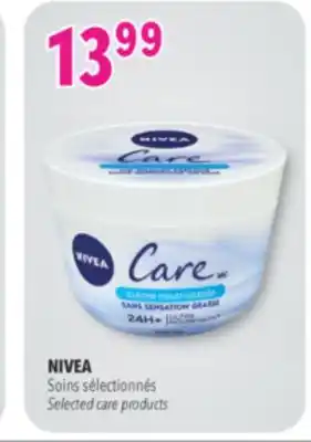 Familiprix NIVEA, Selected care products offer